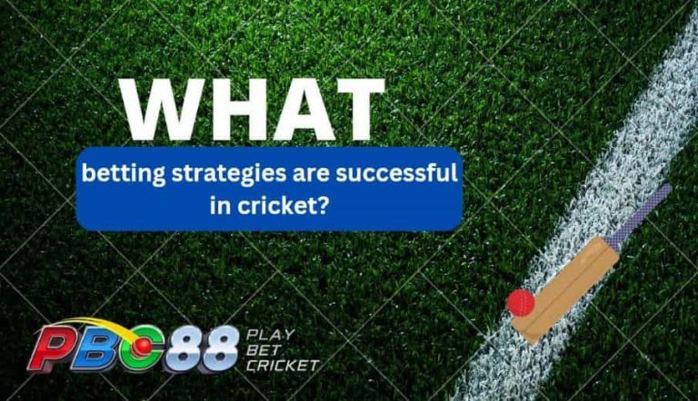 What Betting Strategies Are Successful in Cricket